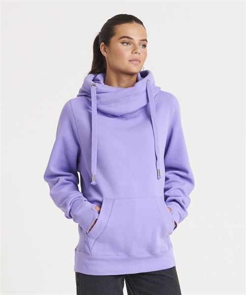 Cross Neck Hoodie Jh021